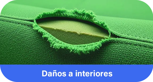 Daños a interiores